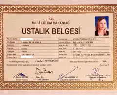 ustalık belgesi